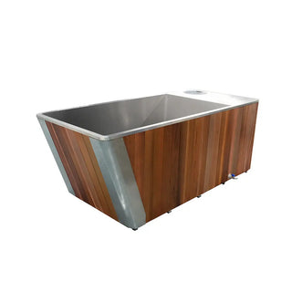 Wooden All-in-One Ice Tub – Cold Plunge for Recovery and Wellness Anyi Health