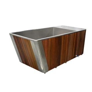 Wooden All-in-One Ice Tub – Cold Plunge for Recovery and Wellness Anyi Health