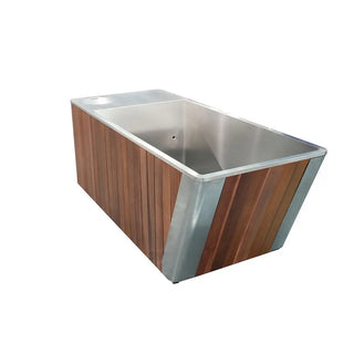 Wooden All-in-One Ice Tub – Cold Plunge for Recovery and Wellness Anyi Health