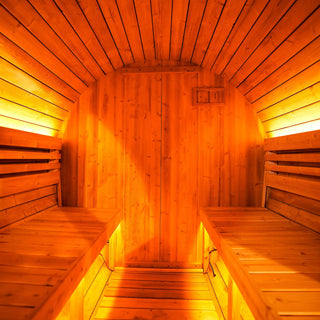 Anyi-6  Outdoor Sauna – Carbonized Spruce Wood | Durable 2-Person Home Wellness Anyi Health