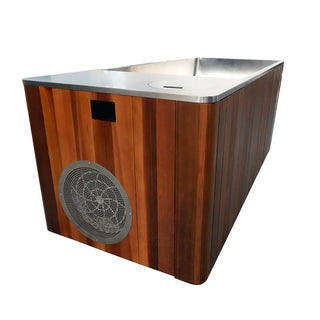 Wooden All-in-One Ice Tub – Cold Plunge for Recovery and Wellness Anyi Health