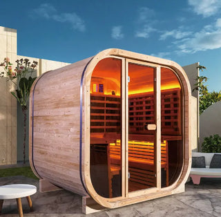 Model EW-8 Square Infrared Sauna EastWestSanua