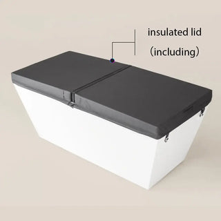 Rectangular Acrylic Cold Plunge Tub – Freestanding Ice Bath for Recovery Anyi Health