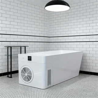 Acrylic Ice Bath Tub with Built-In Ice Machine – All-in-One Cold Plunge Spa Anyi Health