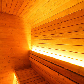 Anyi-3 Square Infrared Sauna – Carbonized Spruce Wood | Home & Indoor Wellness Anyi Health