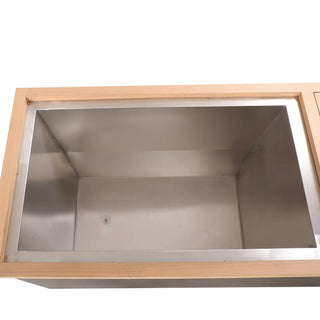 Black Rectangular Ice Tub – Modern Cold Plunge for Recovery & Wellness Anyi Health