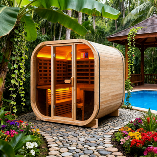 Model Anyi-8 Square Infrared Sauna Anyi Health