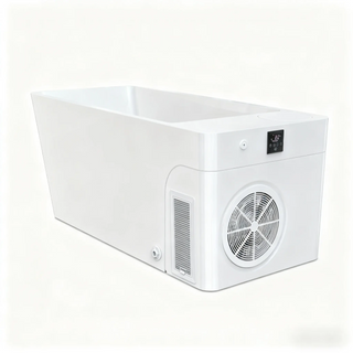 Acrylic Ice Bath Tub with Built-In Ice Machine – All-in-One Cold Plunge Spa Anyi Health