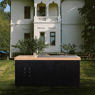 Black Rectangular Ice Tub – Modern Cold Plunge for Recovery & Wellness Anyi Health