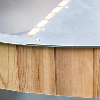 Luxury Wood-Fired Hot Tub for Backyard | Red Cedar & Spruce Anyi Health