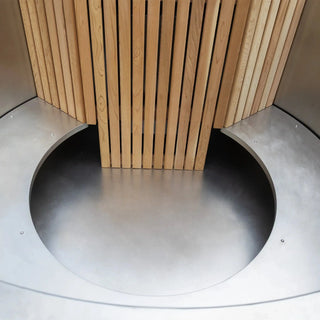 Luxury Wood-Fired Hot Tub for Backyard | Red Cedar & Spruce Anyi Health