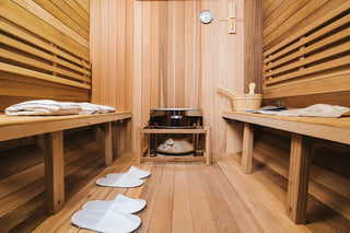 Red Cedar Square Sauna – Elegant Design, Premium Wellness Anyi Health