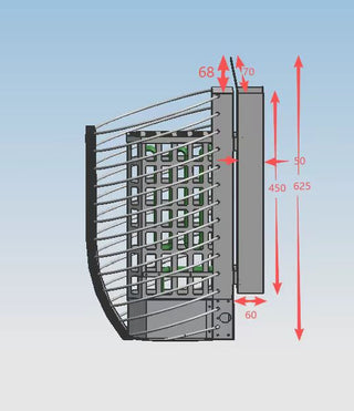 Heater with a Wi-Fi control panel Anyi Health