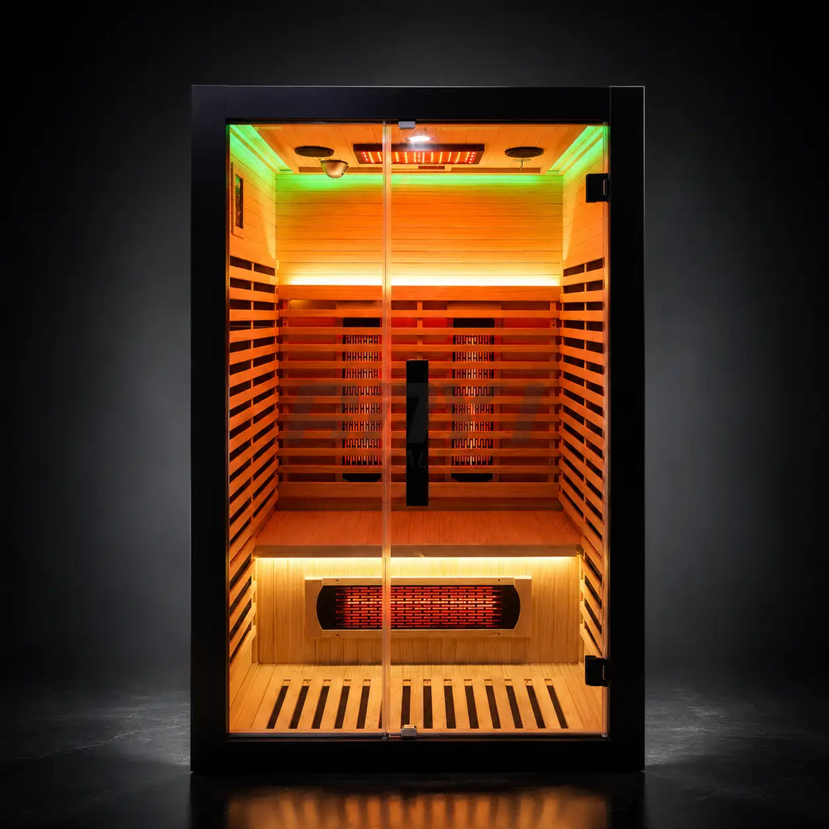 Anyisauna AY002B 2 Person Infrared Sauna Room for Indoor Use