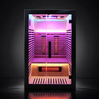 Anyisauna AY002B 2 Person Infrared Sauna Room for Indoor Use Anyi Health