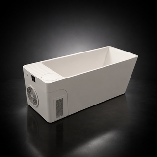 Anyi Acrylic ICE TUB – Single Person Cold Plunge Tub with Ice Bath Chiller for Recovery & Wellness Anyi Health