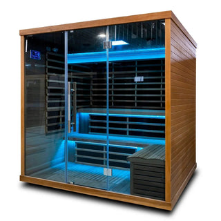 High Performance Ultra-Low EMF Carbon Far Infrared Sauna – Canadian Red Cedar