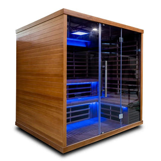 High Performance Ultra-Low EMF Carbon Far Infrared Sauna – Canadian Red Cedar