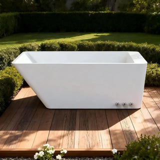 Rectangular Acrylic Cold Plunge Tub – Freestanding Ice Bath for Recovery Anyi Health