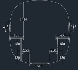 4-6 Person Tinted Glass Panel and Red Cedar Outdoor Square Traditional Steam Sauna, Weather-Resistant Solid Wood Sauna Anyi Health