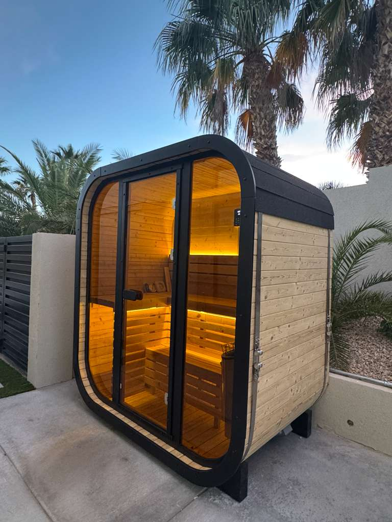 Customer sauna installation