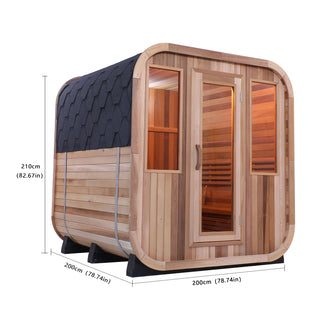 Red Cedar Square Sauna