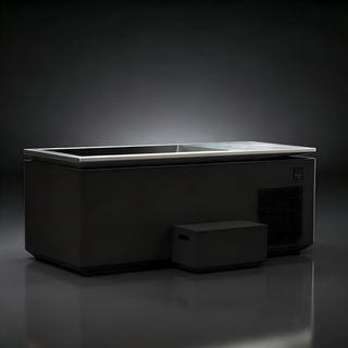 Stainless Steel Cold Plunge Tub with 1HP Chiller & Pump Anyi Health