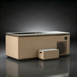 Stainless Steel Cold Plunge Tub with 1HP Chiller & Pump Anyi Health