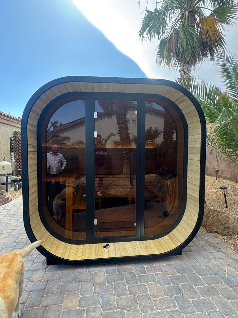 Customer sauna installation