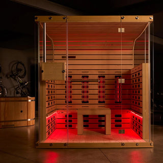 Anyisauna 4-Person Full Spectrum Infrared Sauna – Indoor & Outdoor Use
