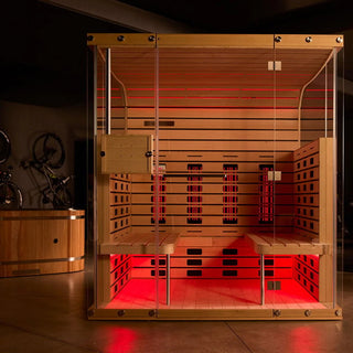 Anyisauna 4-Person Full Spectrum Infrared Sauna – Indoor & Outdoor Use