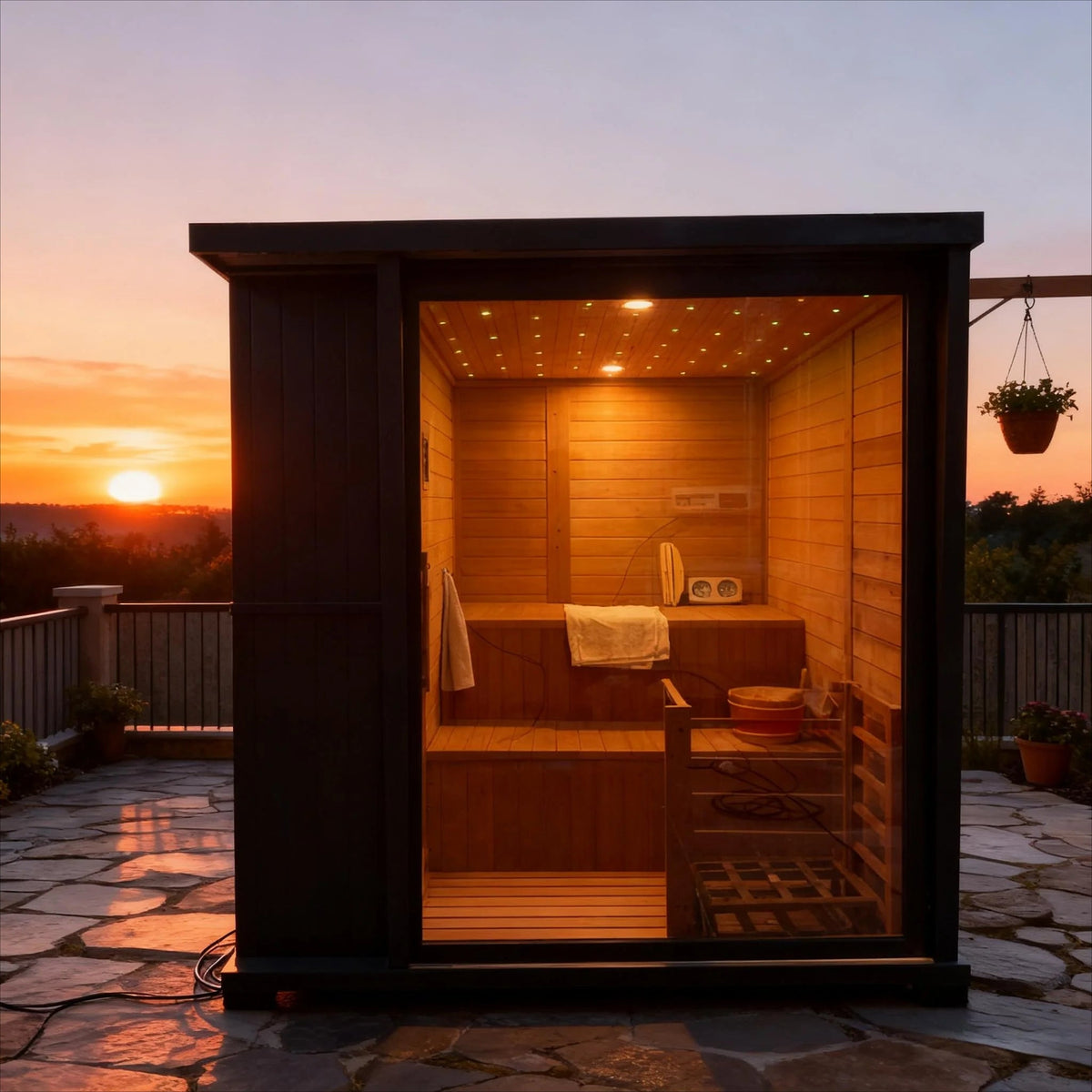 Anyisauna CABIN 6 Outdoor Sauna