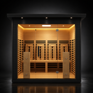 Anyisauna Radiance 4 Outdoor Infrared Sauna Anyi Health