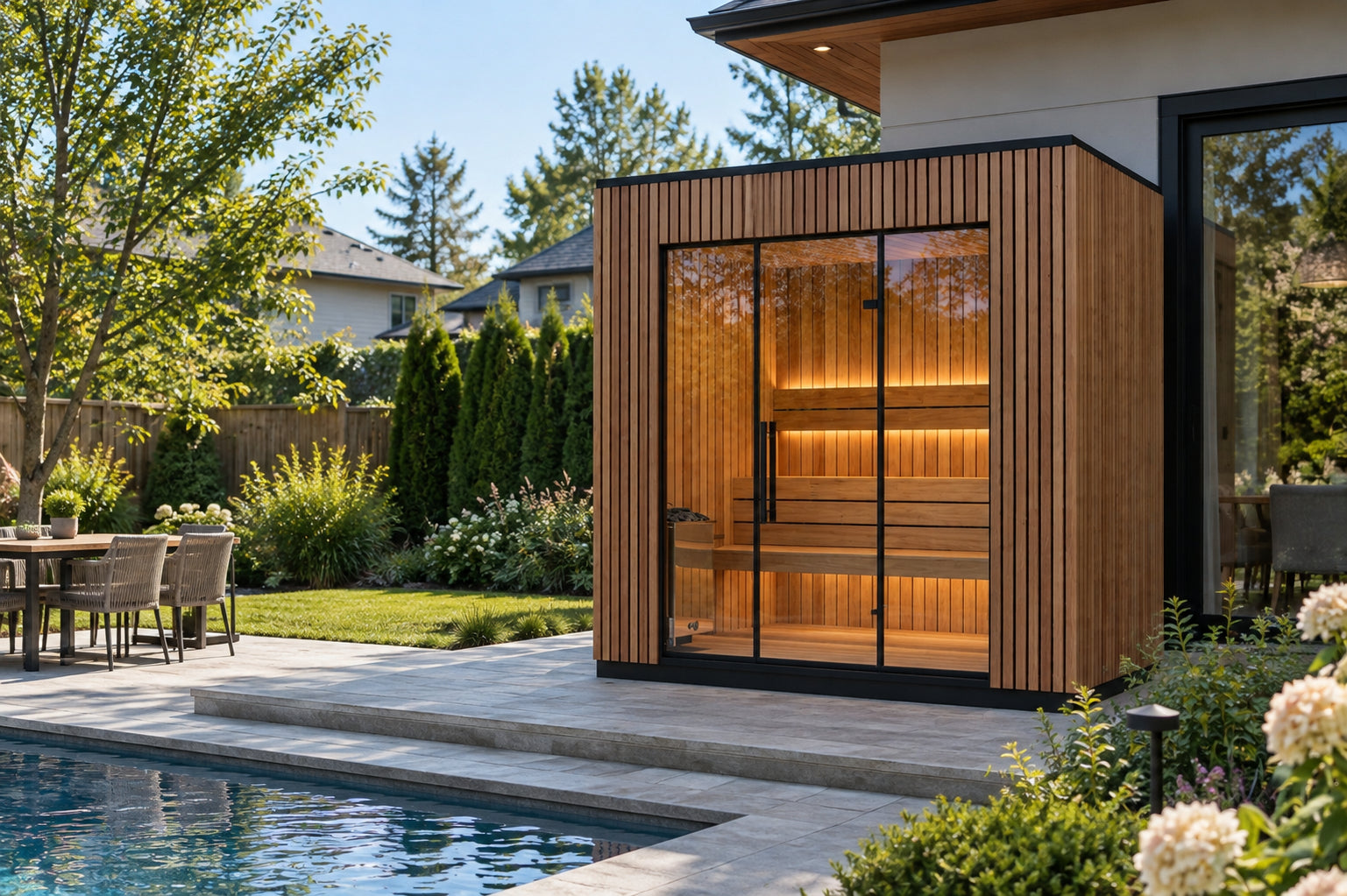 ANYI Sauna outdoor retreat